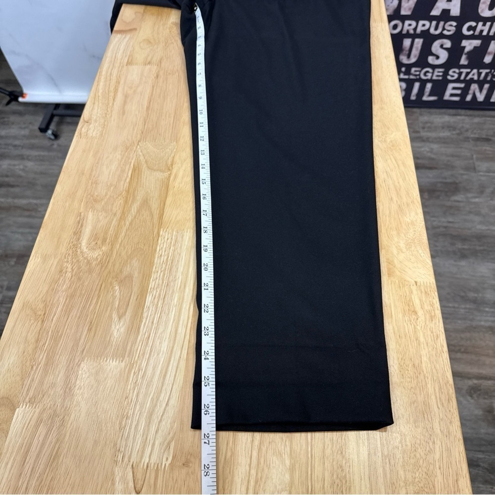 Loft Womens Black Pleated Slacks Elastic Stretch Waist Pull On Size M NEW $79.50 - Picture 8 of 8